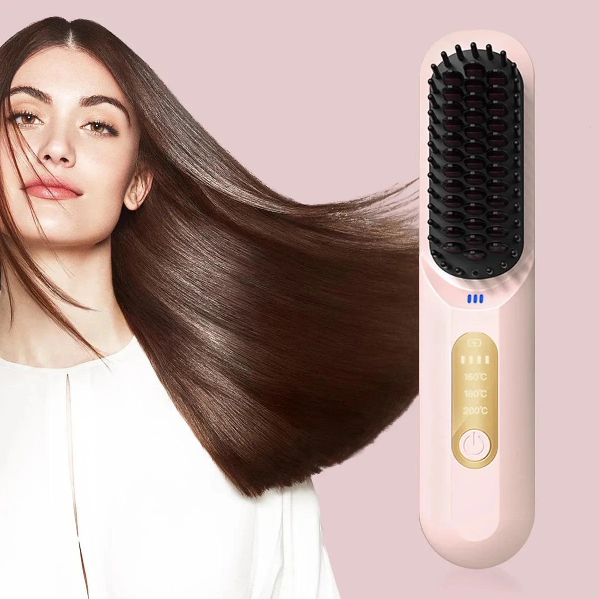 Hair Straightening Comb