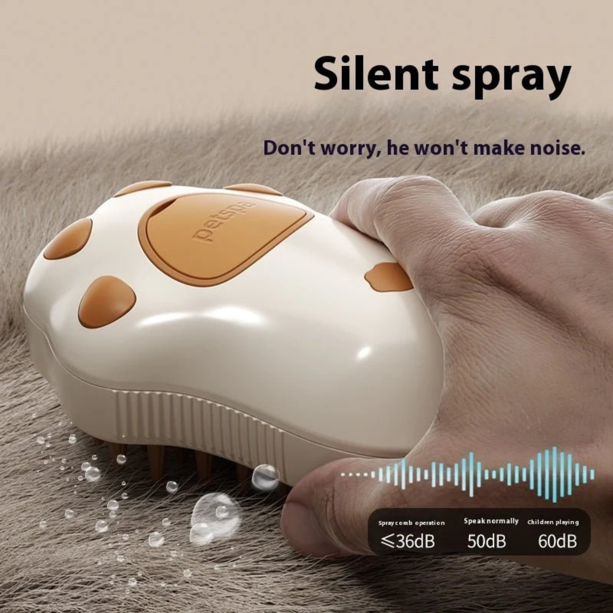 Spray Comb Brush