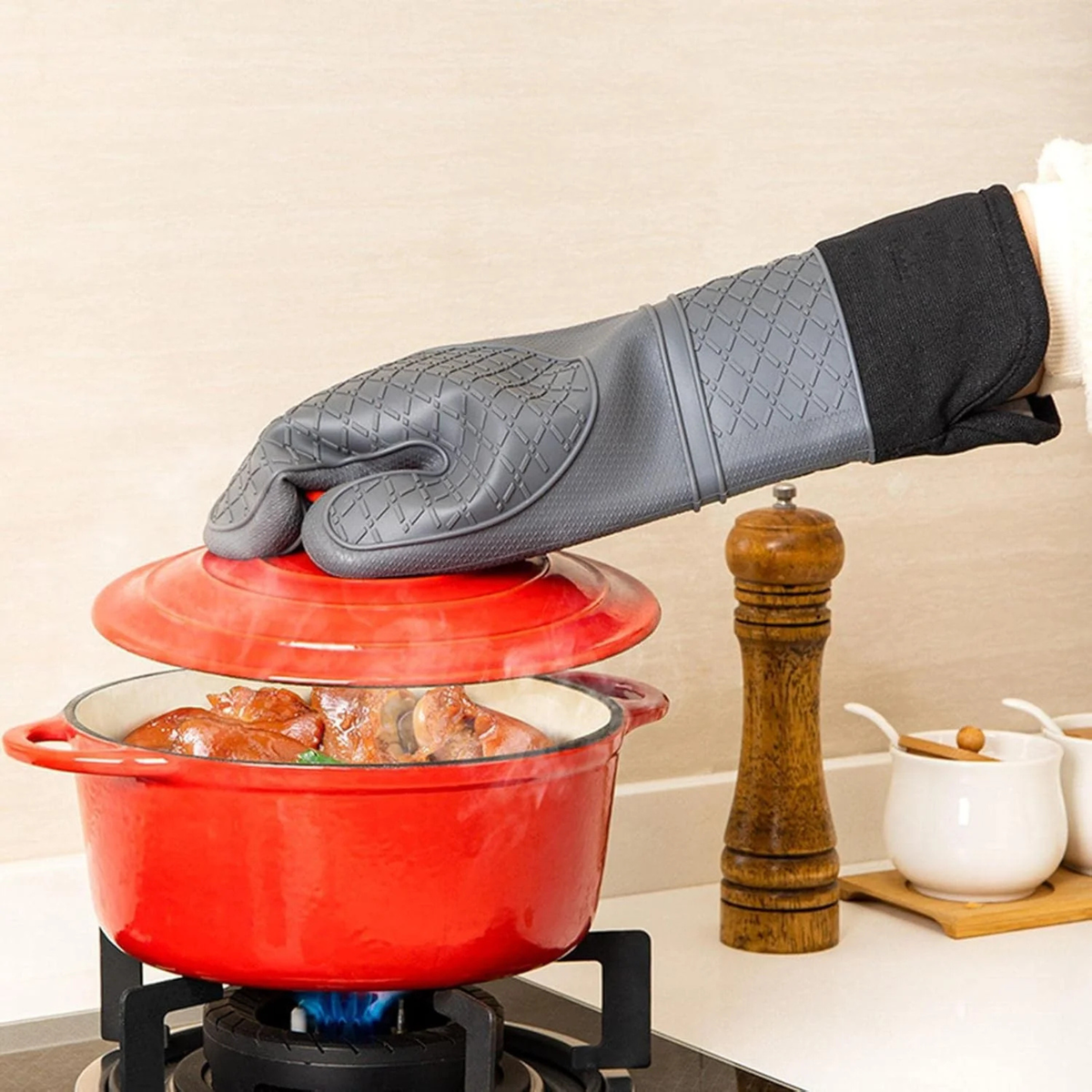 Silicone Oven Mitt