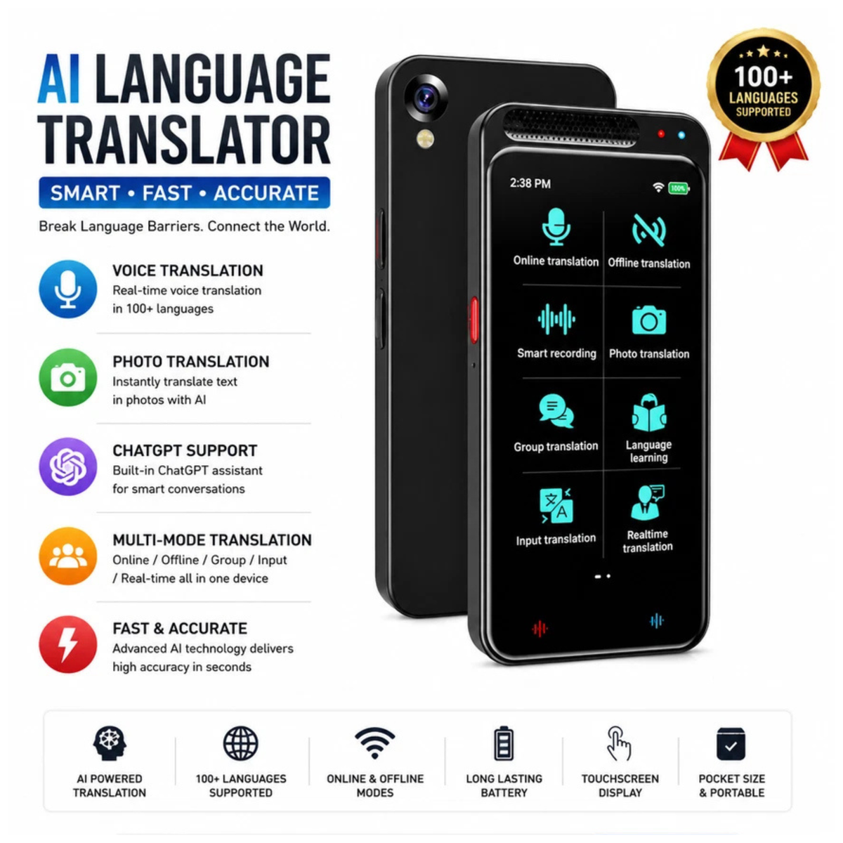 AI Translator Device