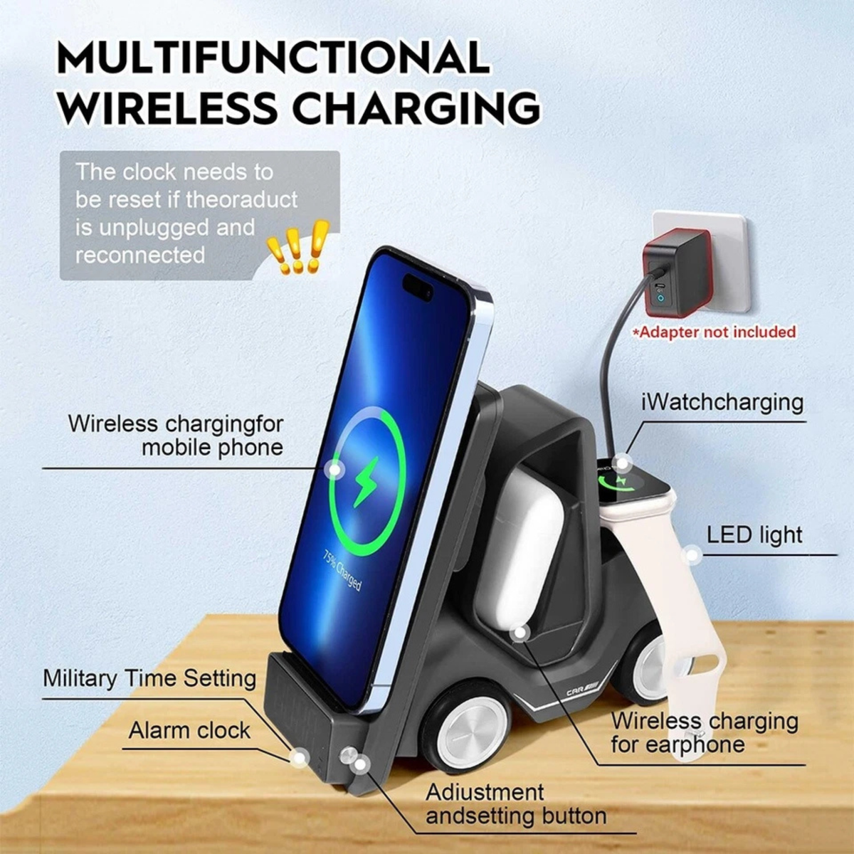 Wireless Charger Station