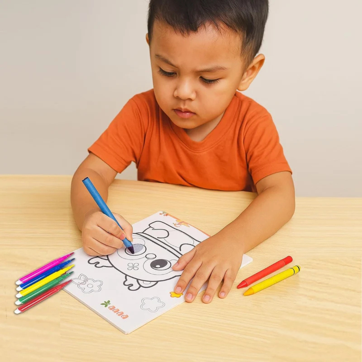 Coloring Card Set