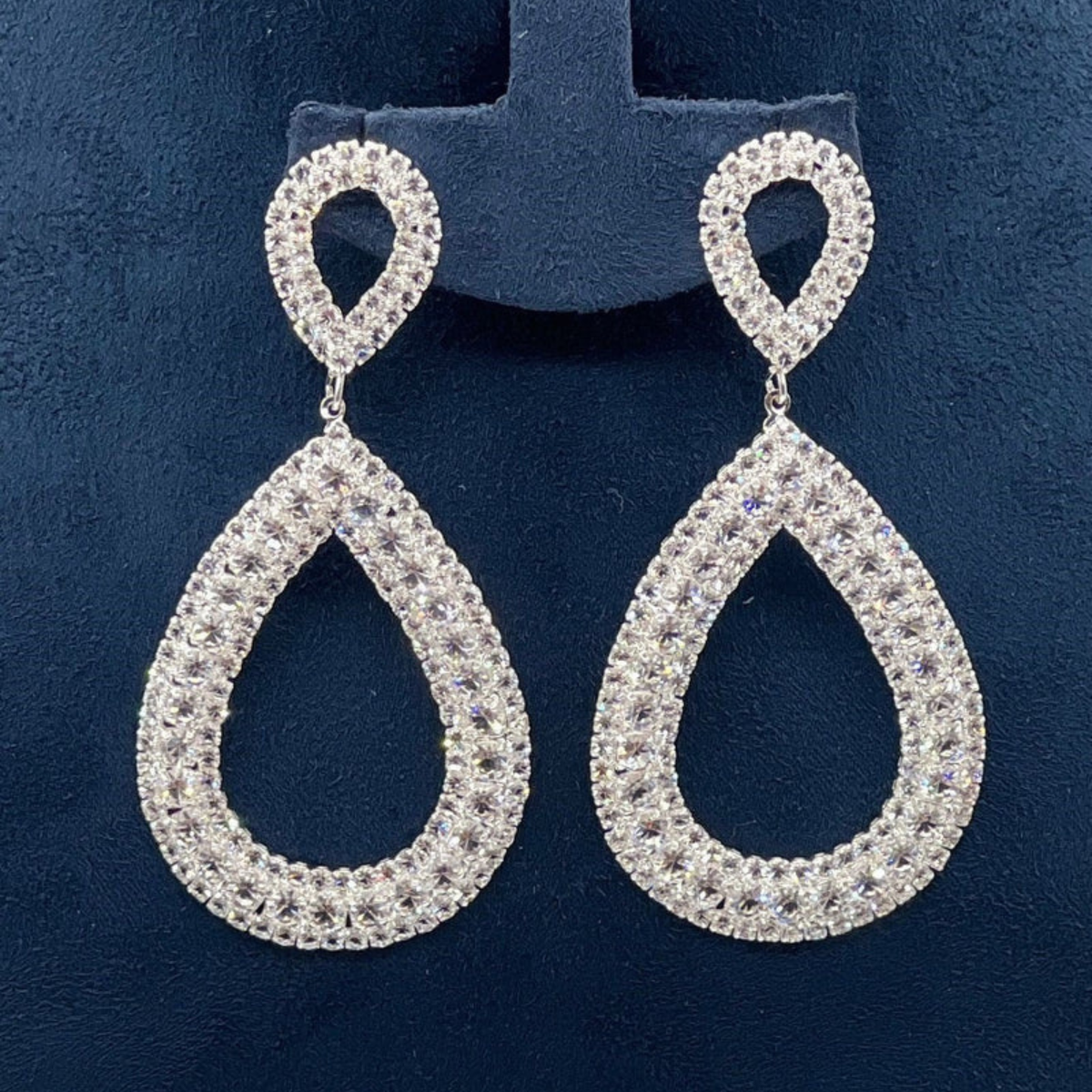 Teardrop Crystal Earrings