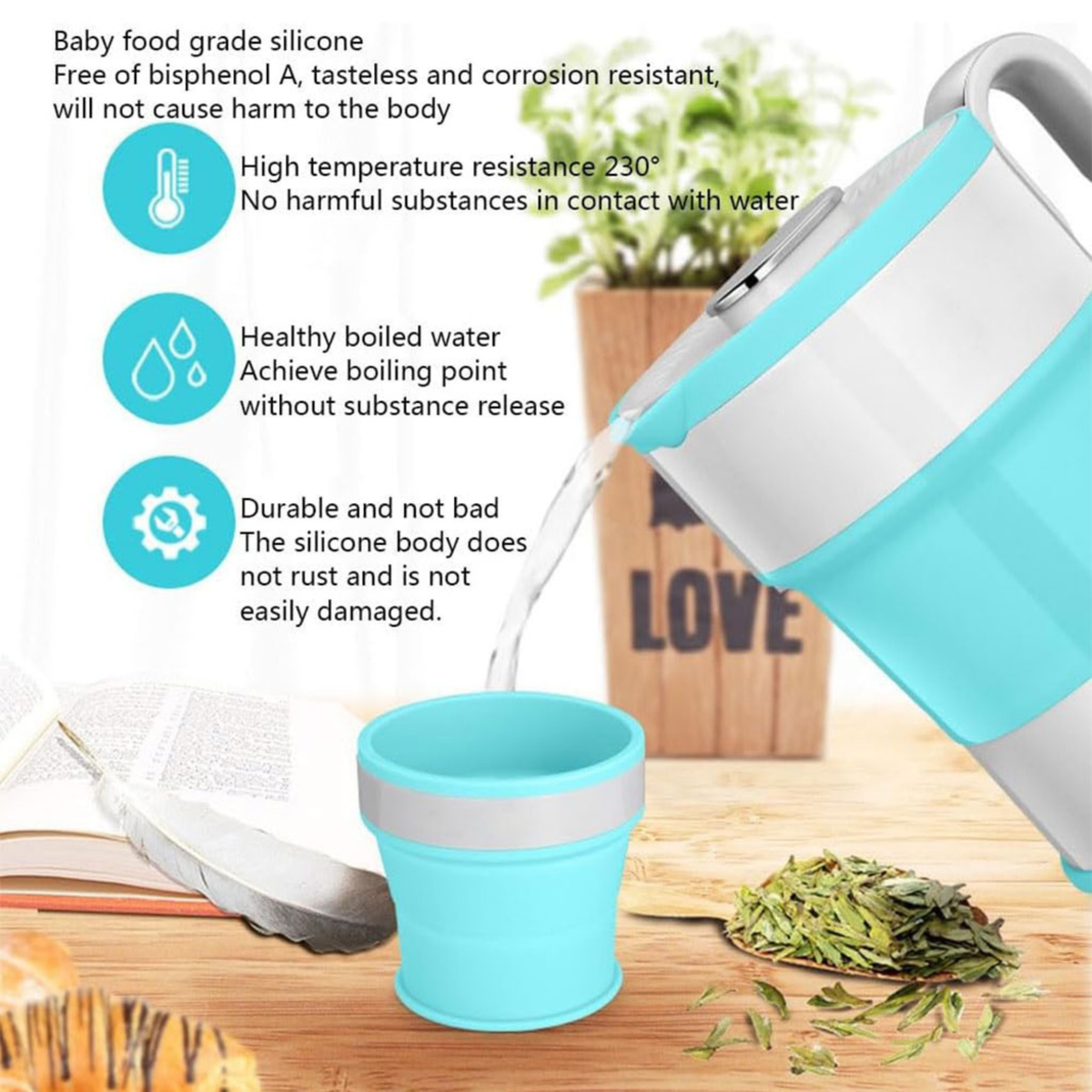 Compact Travel Kettle
