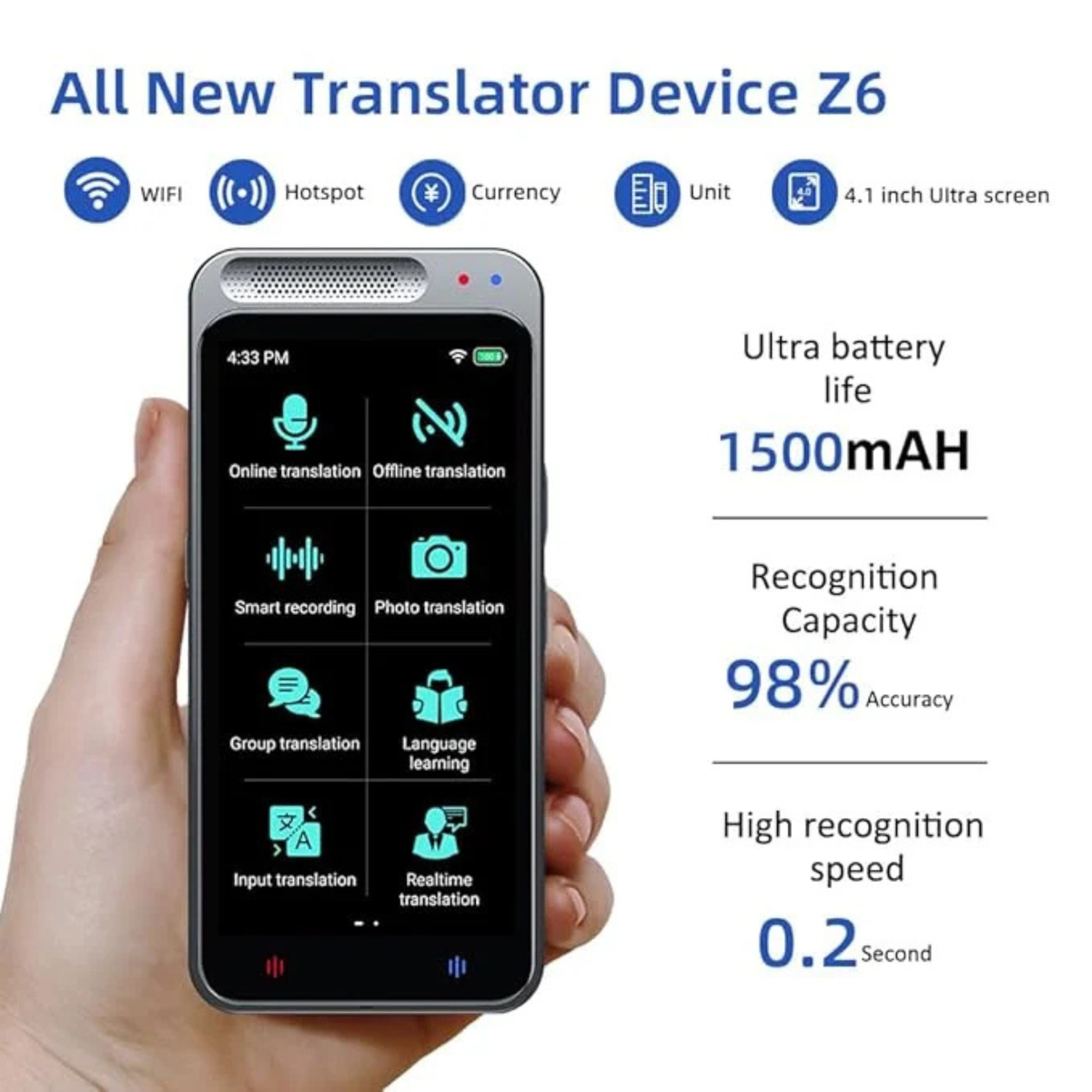 AI Translator Device
