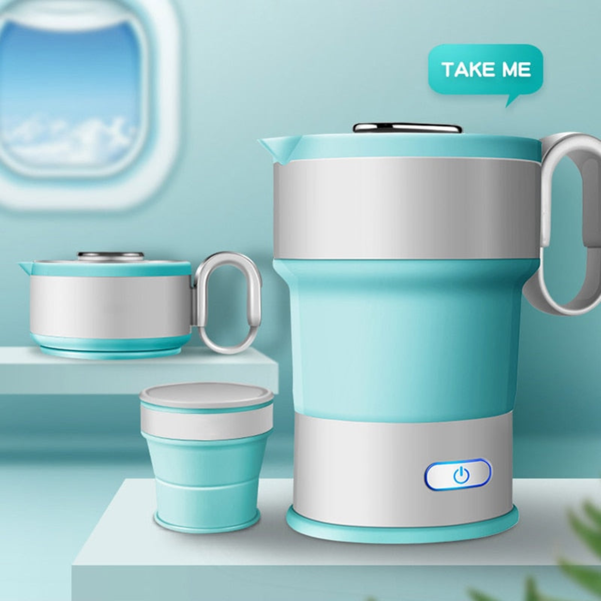 Compact Travel Kettle