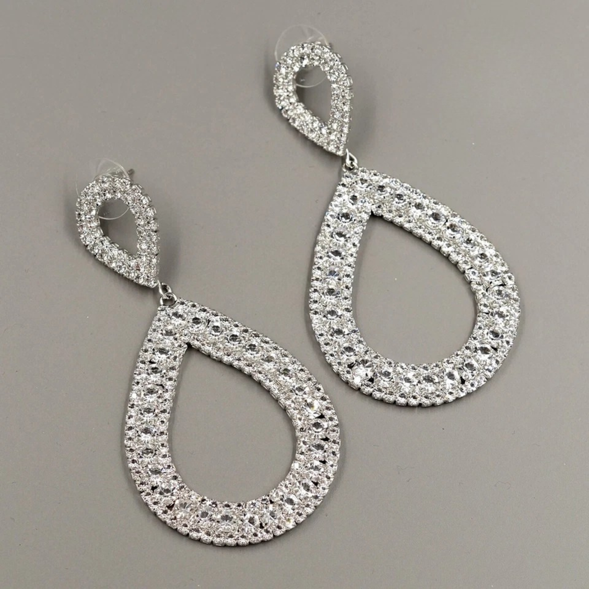 Teardrop Crystal Earrings