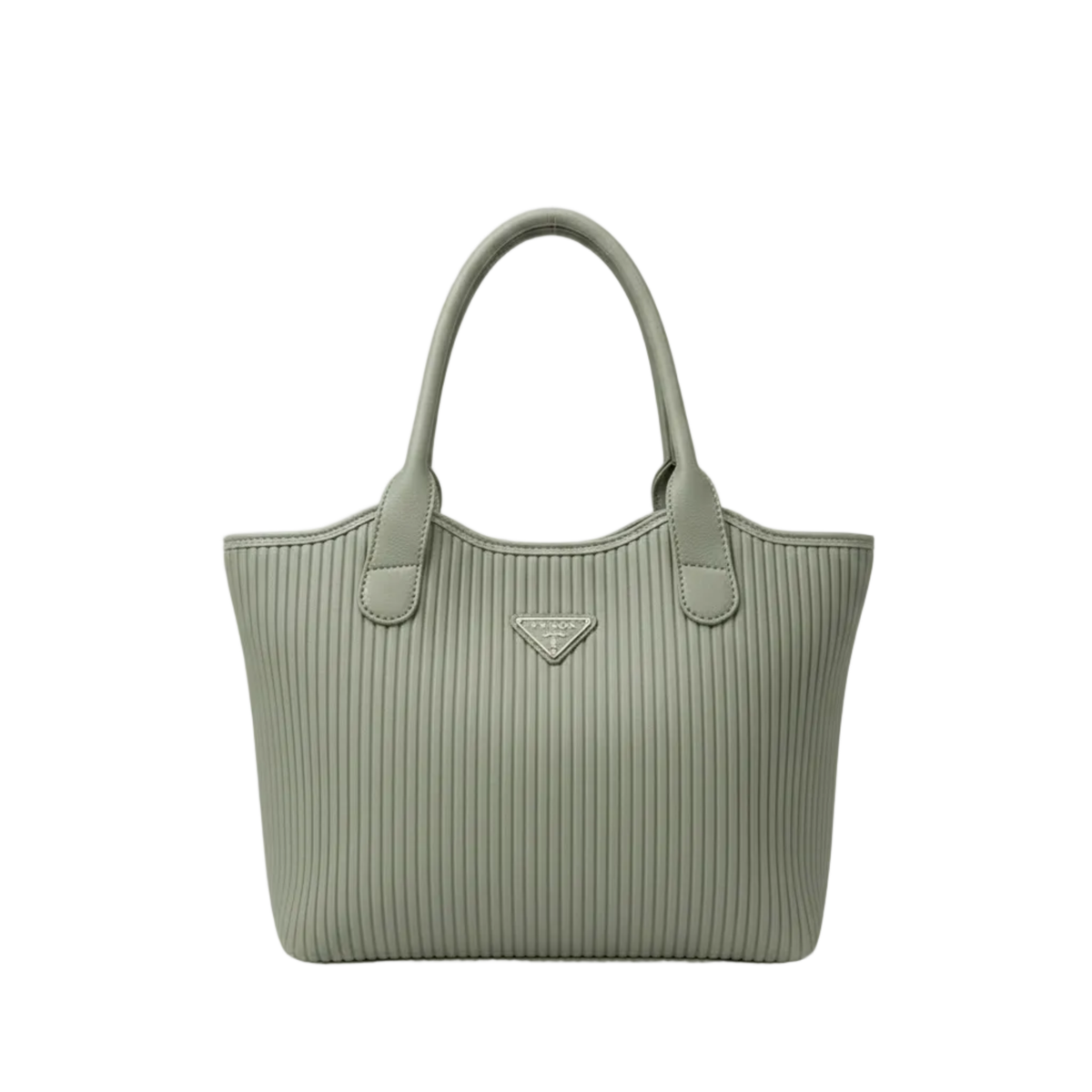 Ribbed Texture Handbag