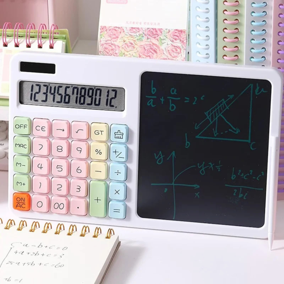 Solar Calculator Tablet