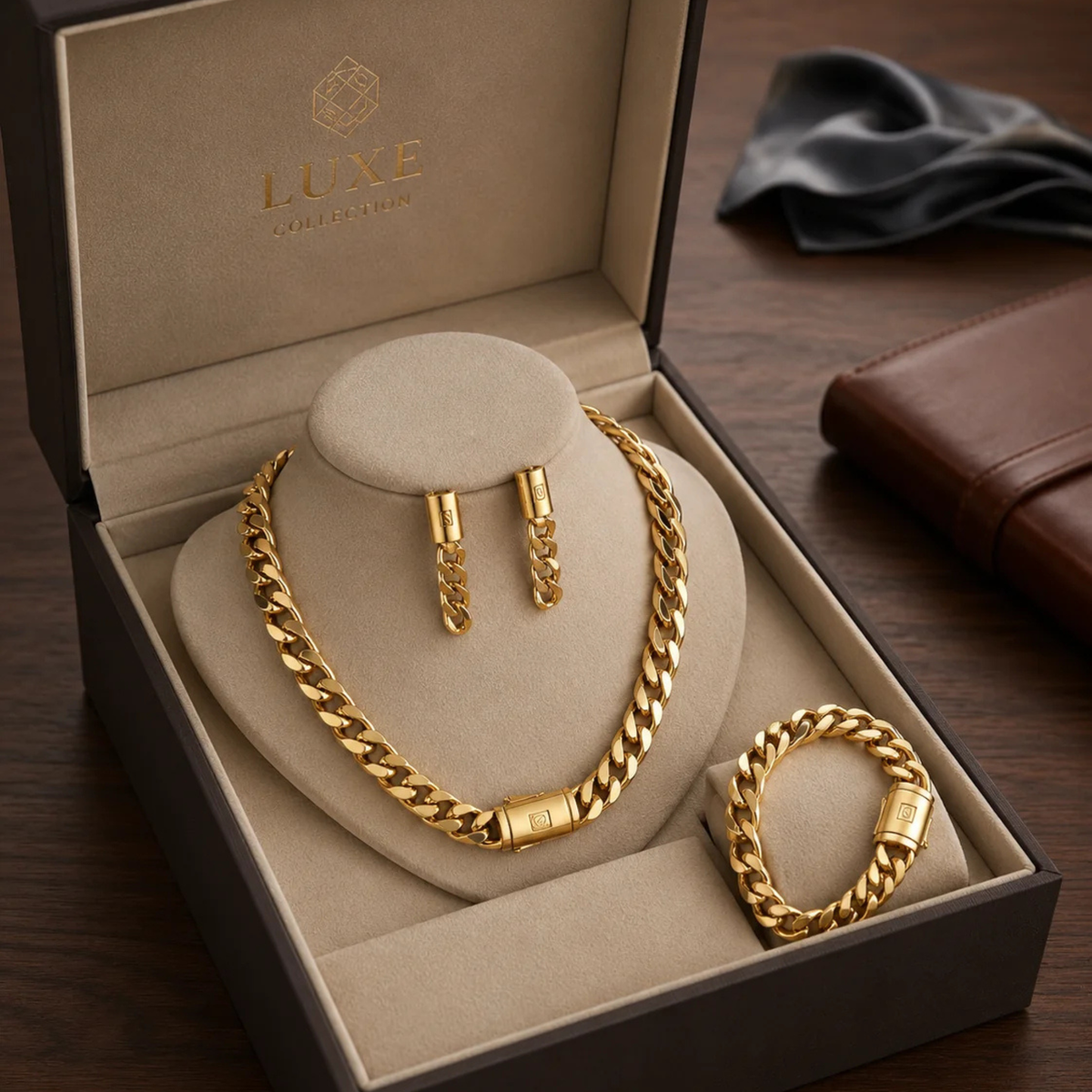 Cuban Jewellery Set