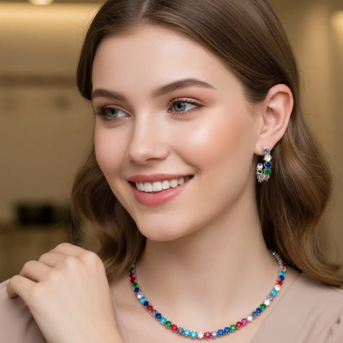 Multicolor Jewellery Set