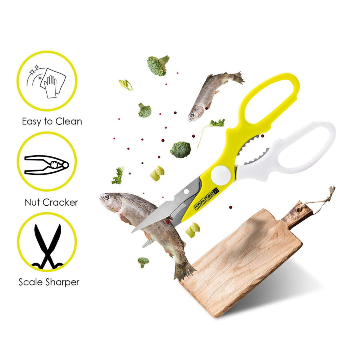 Effortlessly Kitchen Scissors