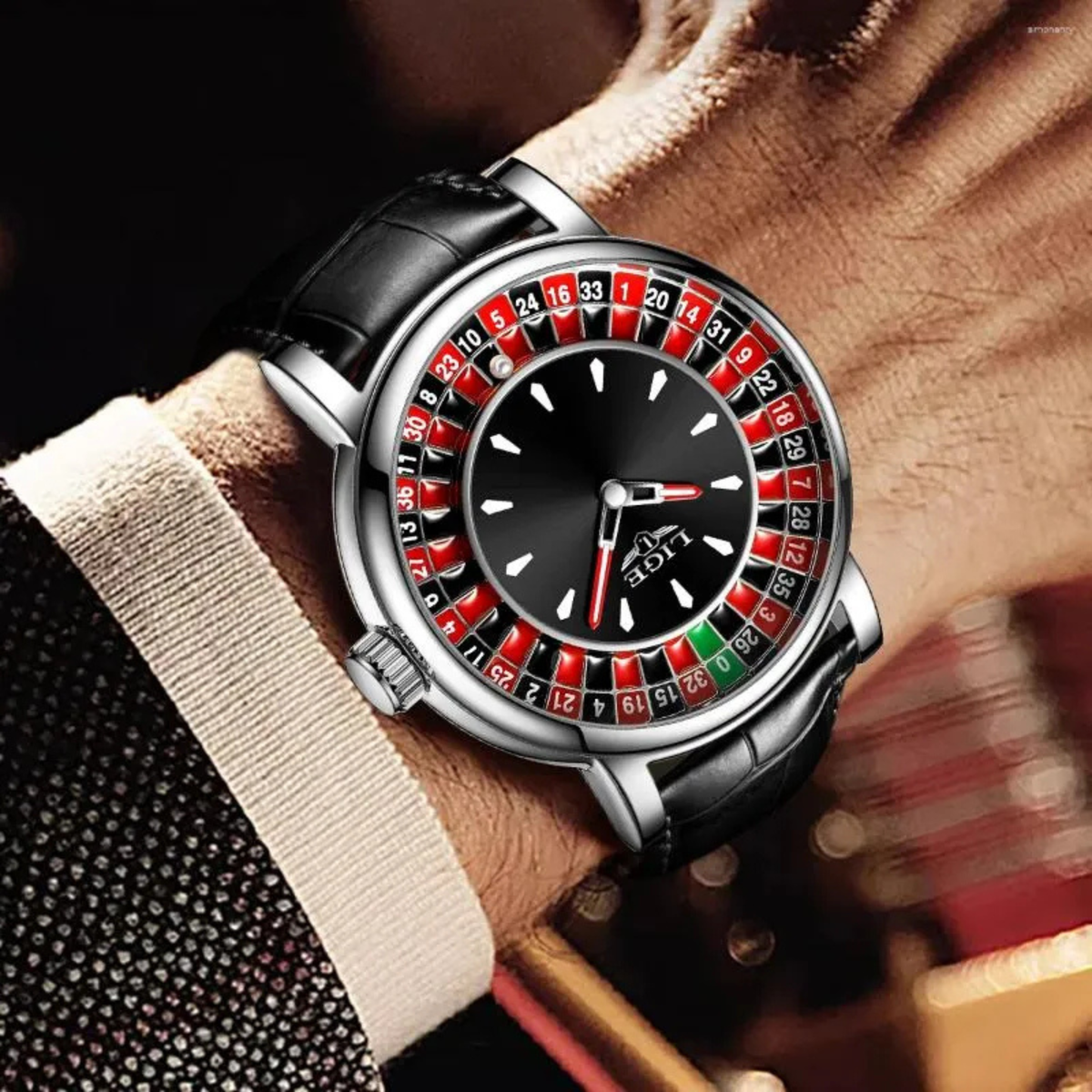 Roulette Dial Watch
