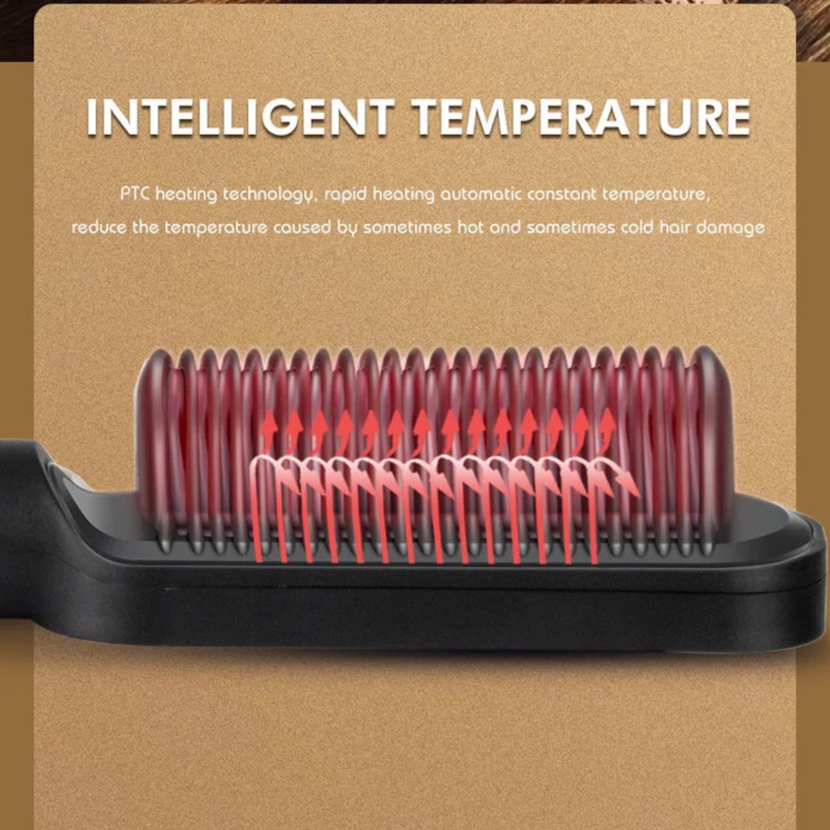 Hair Straightener Brush