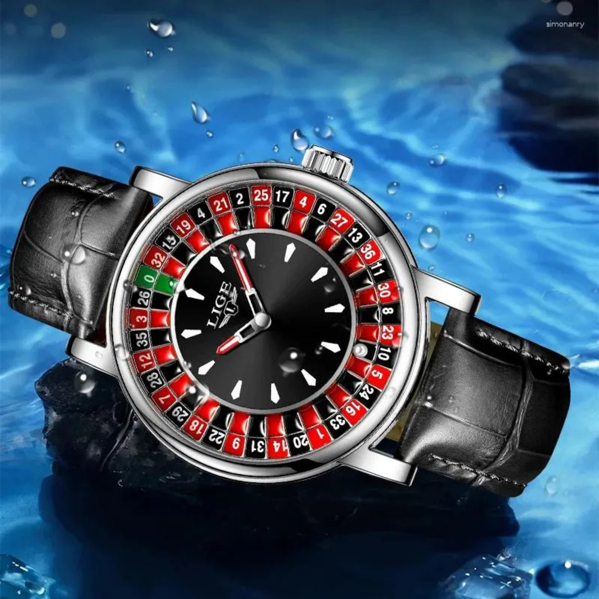 Roulette Dial Watch