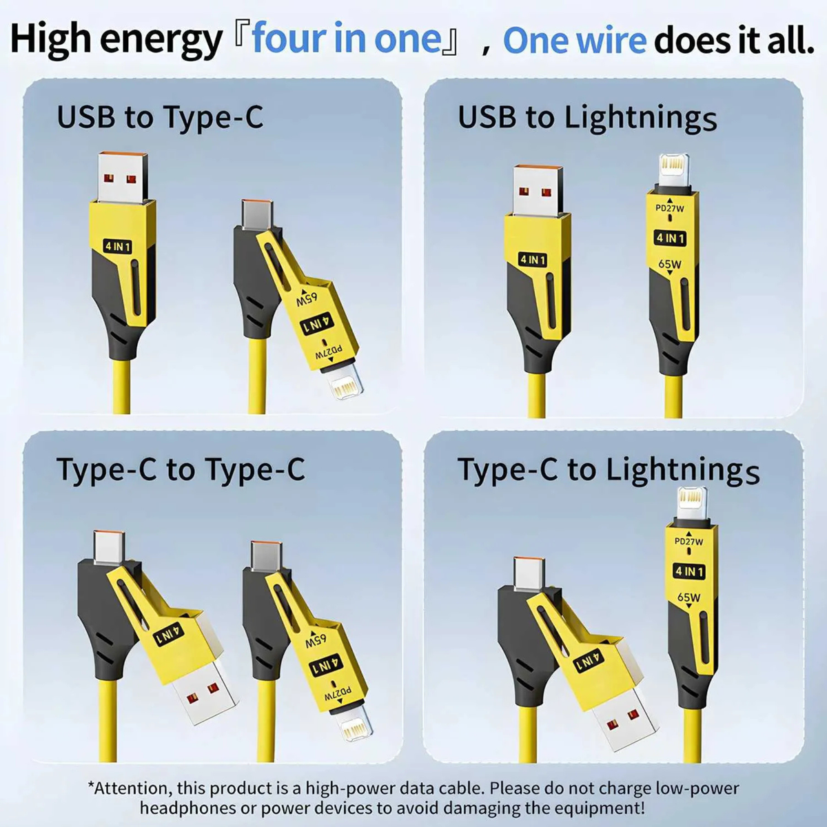 4-in-1 Charging Cable