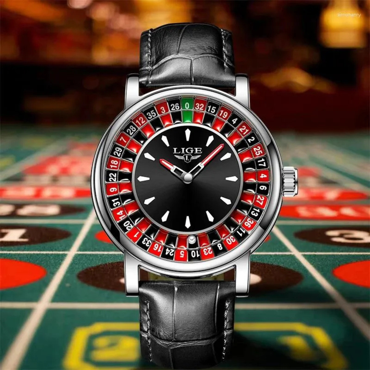 Roulette Dial Watch