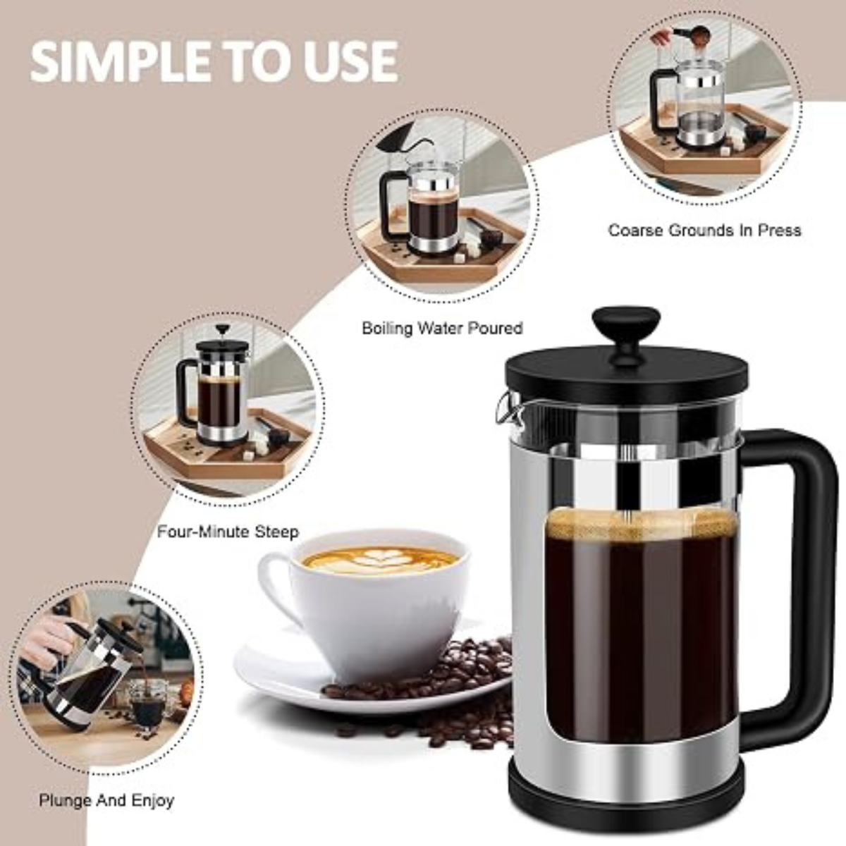 Glass Coffee Plunger