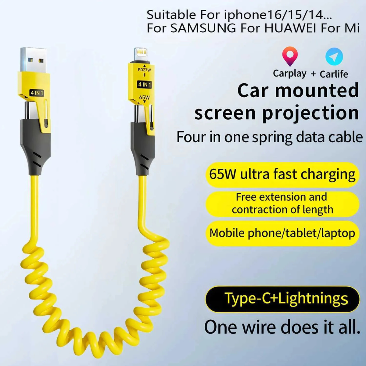 4-in-1 Charging Cable