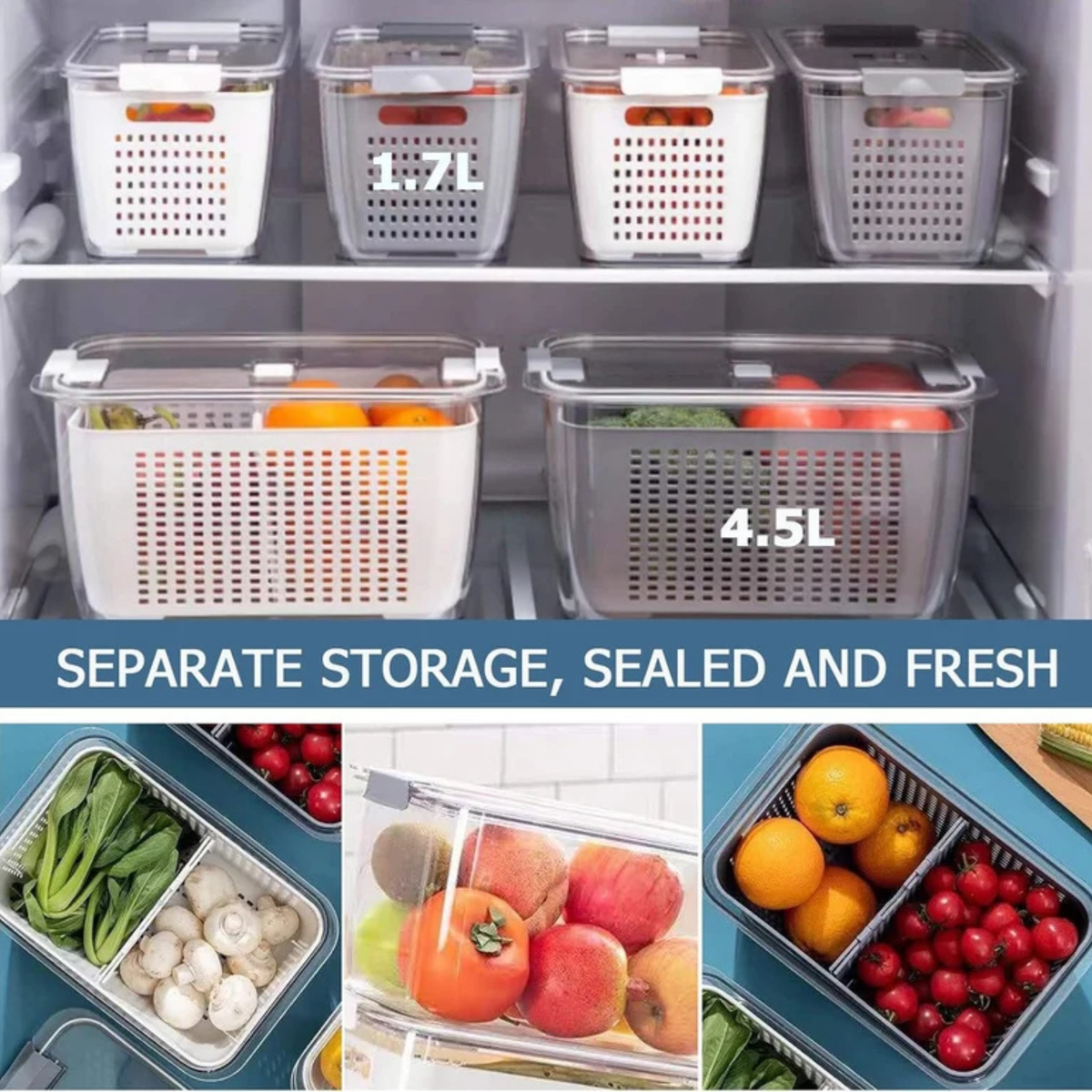 Refrigerator Drain Basket