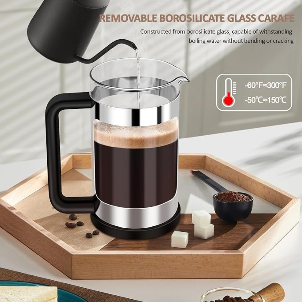 Glass Coffee Plunger