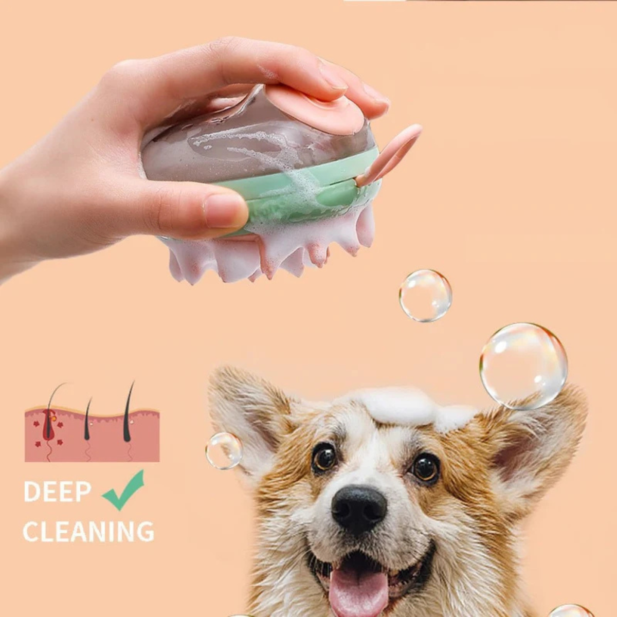 2 In 1 Bathing Massage