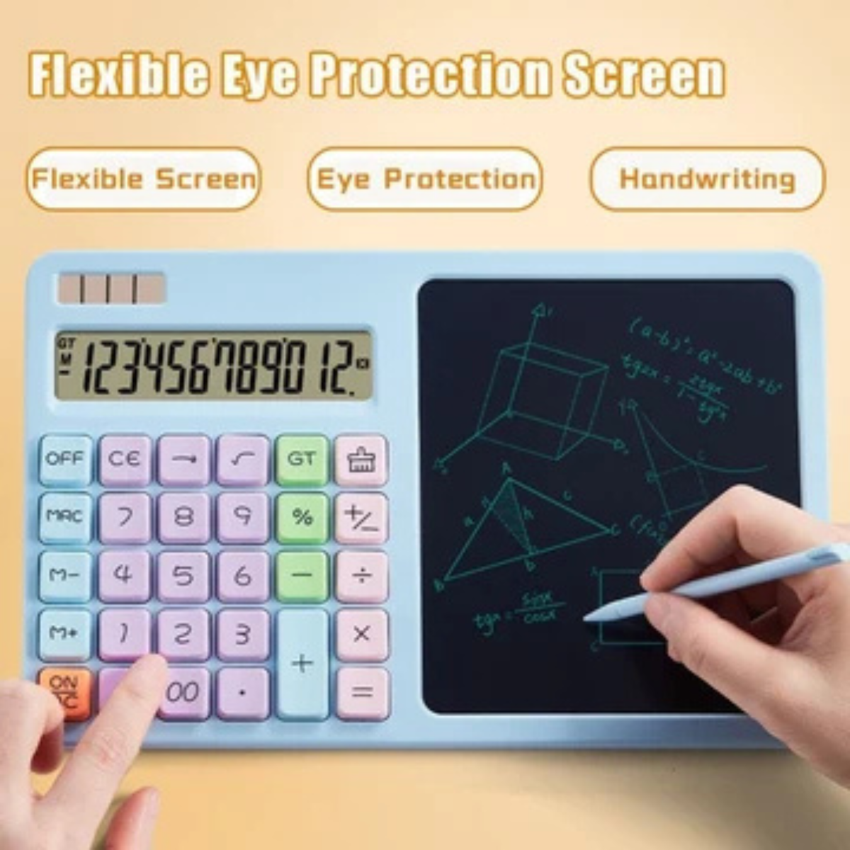Solar Calculator Tablet