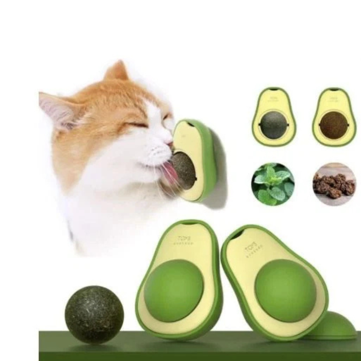 Catnip Lick Ball